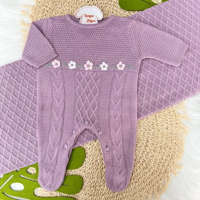  Saída de Maternidade Clara - Lilás